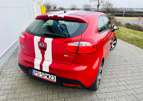 Kia Rio cena 18500 przebieg: 213000, rok produkcji 2012 z Poznań małe 79